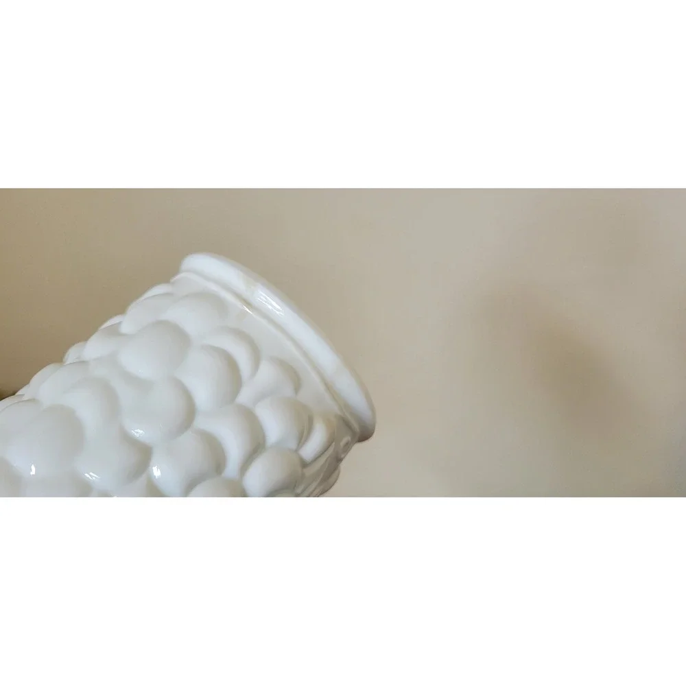 Indiana Glass Vintage White Milk Glass 7.5